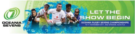 Historic Draw for the 2017 Oceania Rugby Sevens Championships