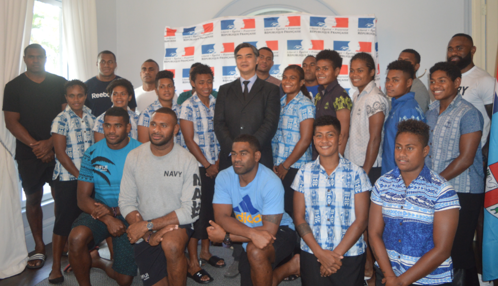 French Ambassador Hosts Reception for Fiji Airways Men’s & Women’s 7s