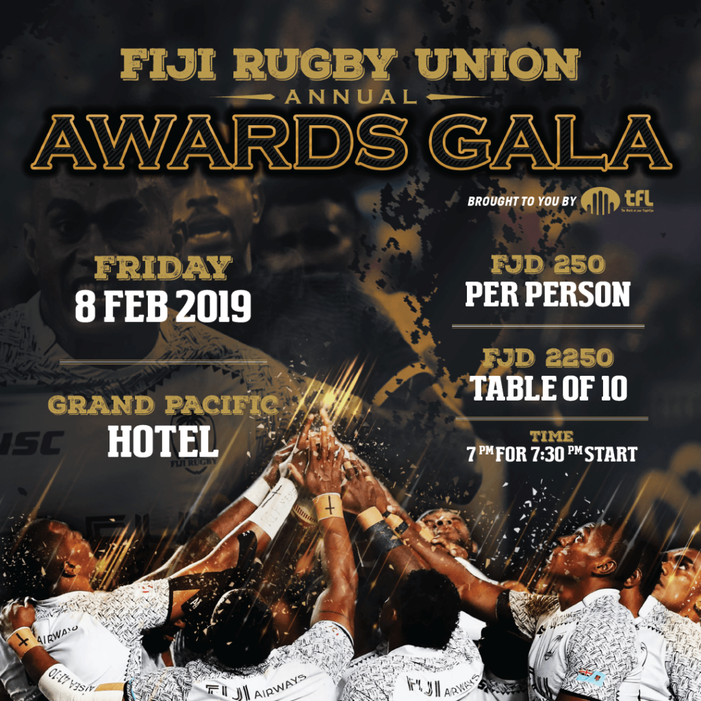 Fiji Rugby Union Awards Gala