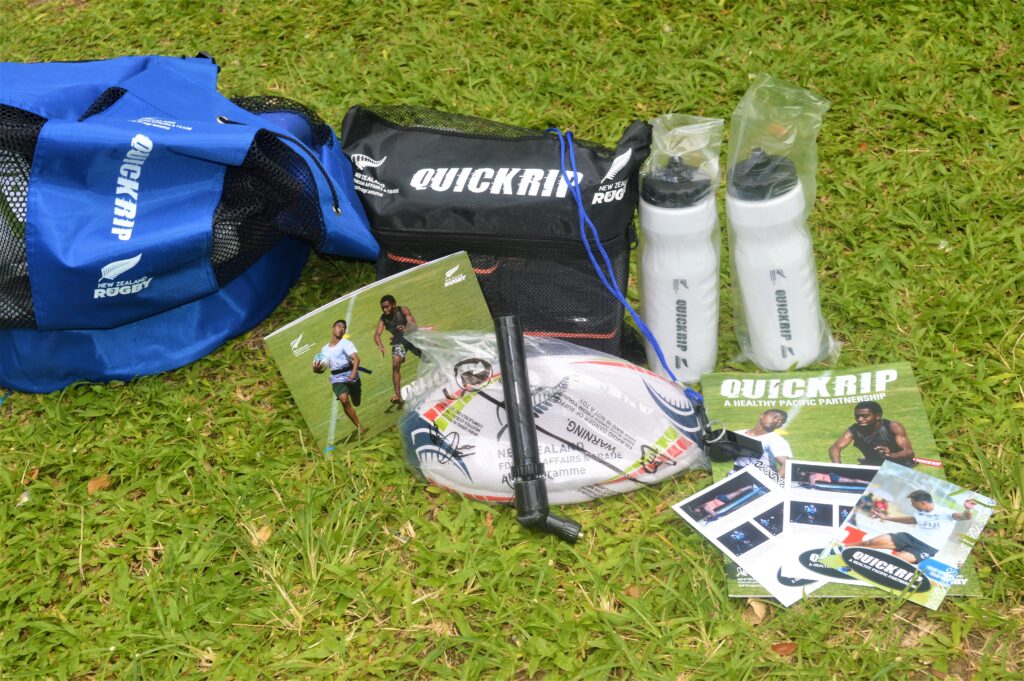 Quick Rip program enhance simple rugby strategy and promotes healthy lifestyle.