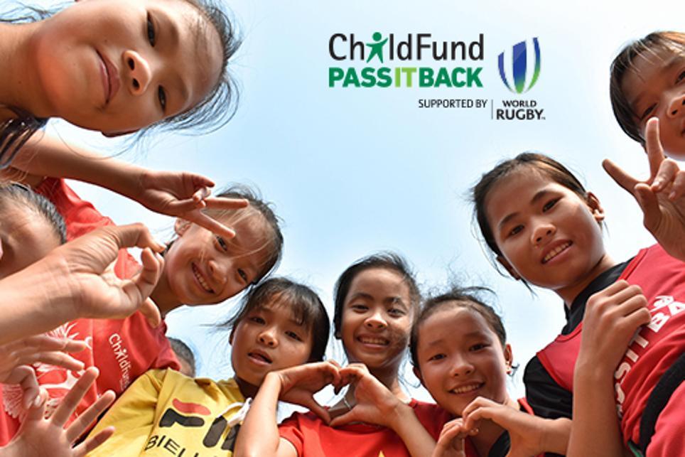 World Rugby marks 200 days to Rugby World Cup 2019 with record breaking donations to ChildFund Pass it Back programme.