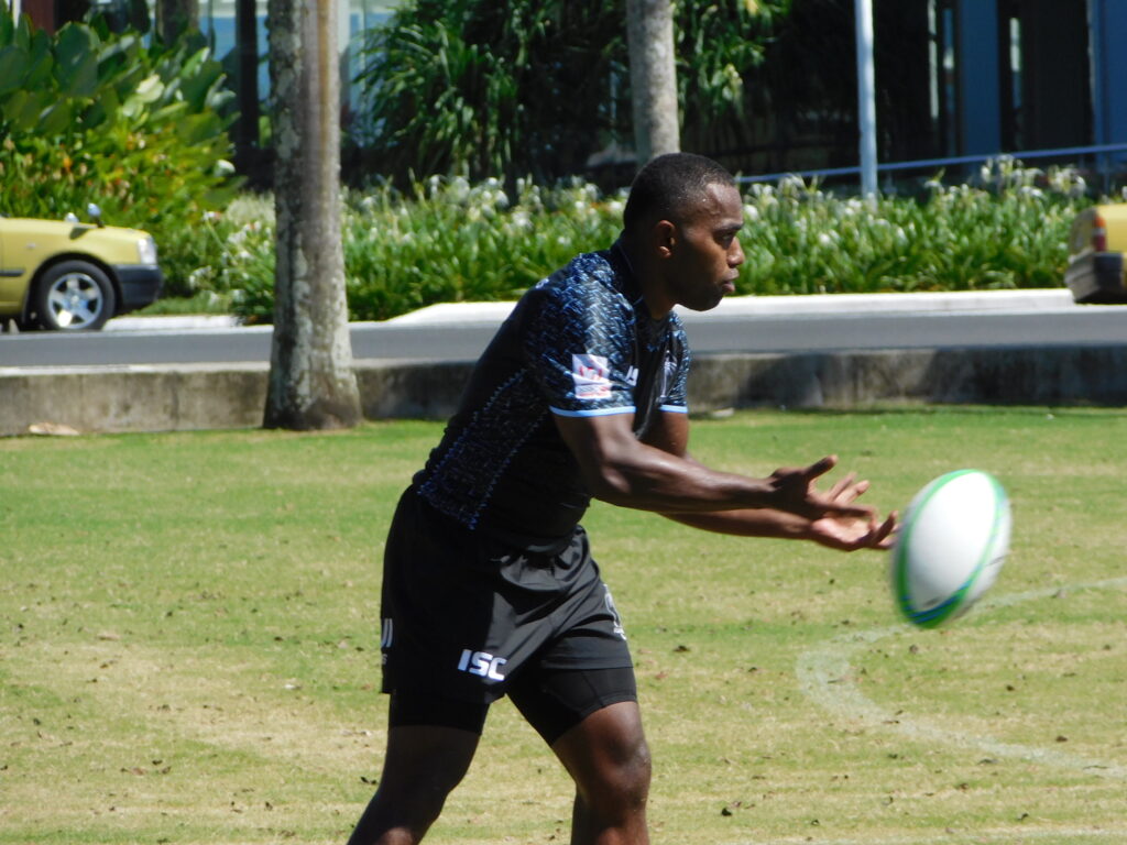 Waisea Nacuqu back at work.
