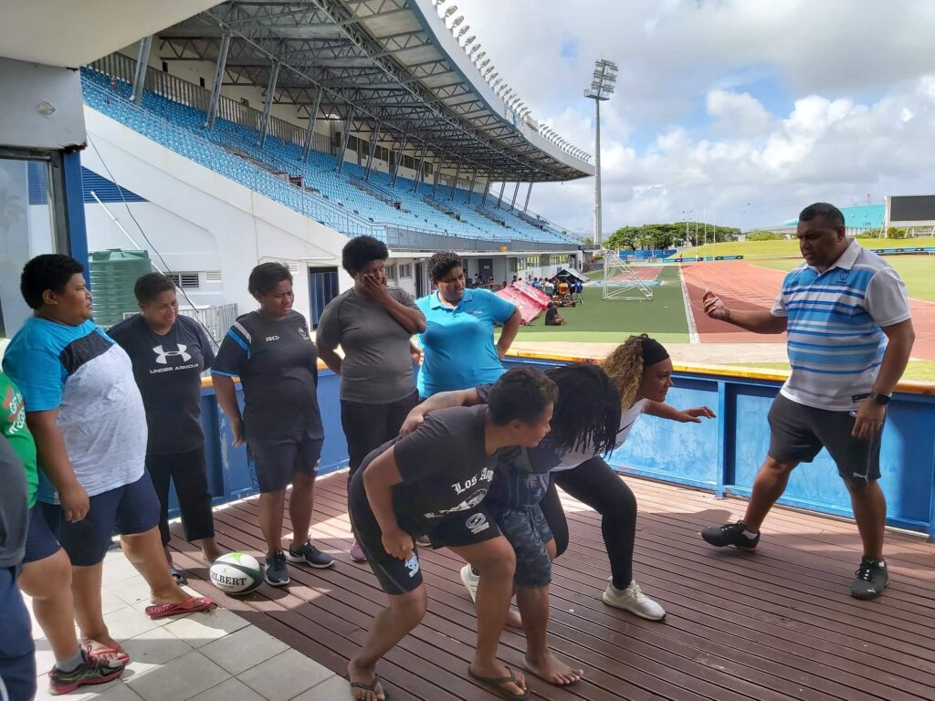 World Rugby Level 2 women’s coaching course upskill local coaches