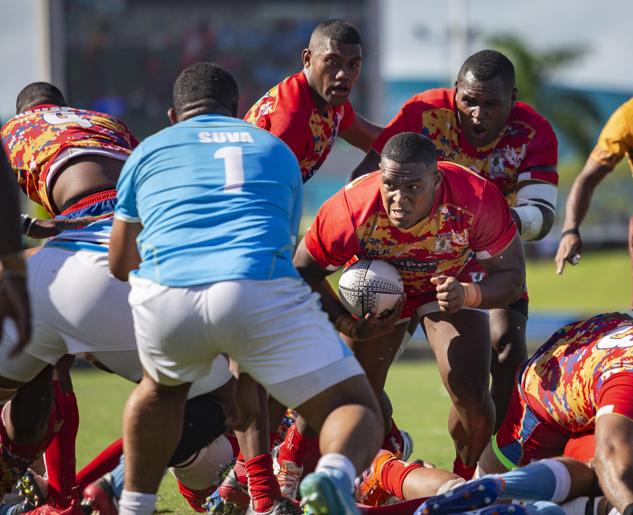 Official Website of Fiji Rugby Union » Heavyweights go head to head in