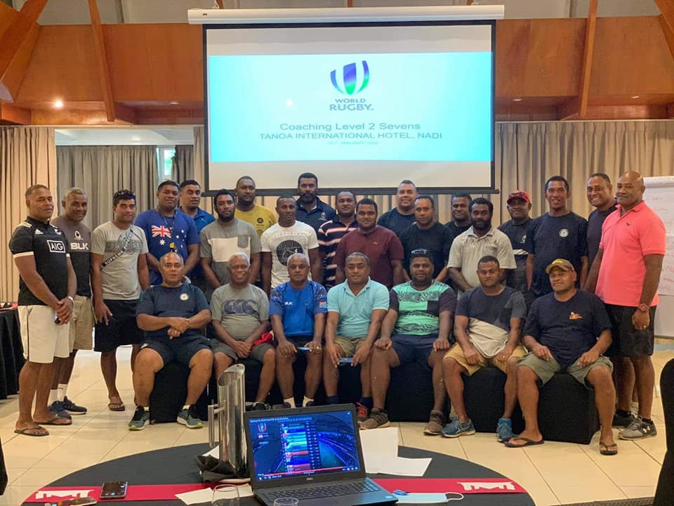 World Rugby Level 2 sevens coaching course for super 7s series coaches