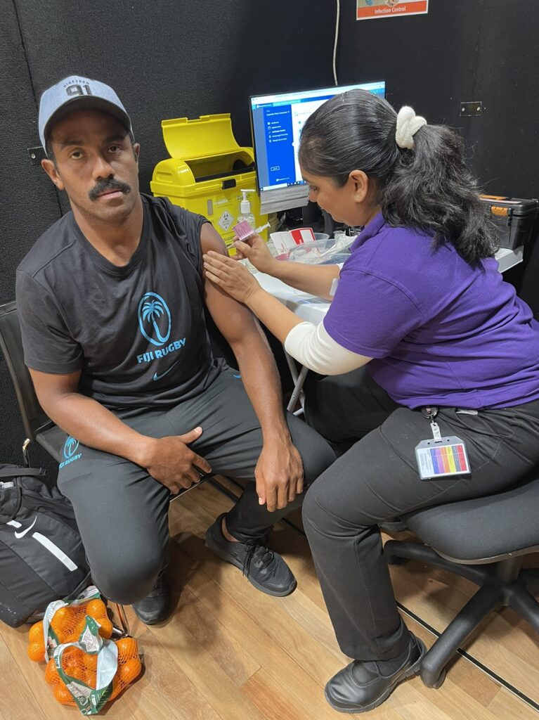National 7s teams get their second jab of AstraZeneca vaccine in Australia