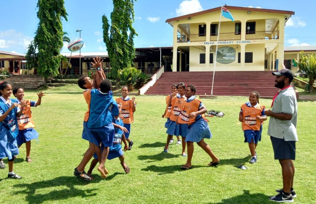 Quick Rip and GIR builds up rugby interests for Primary school students