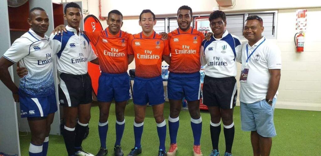 Ref Mere Uluinaceva encourages girls to rugby