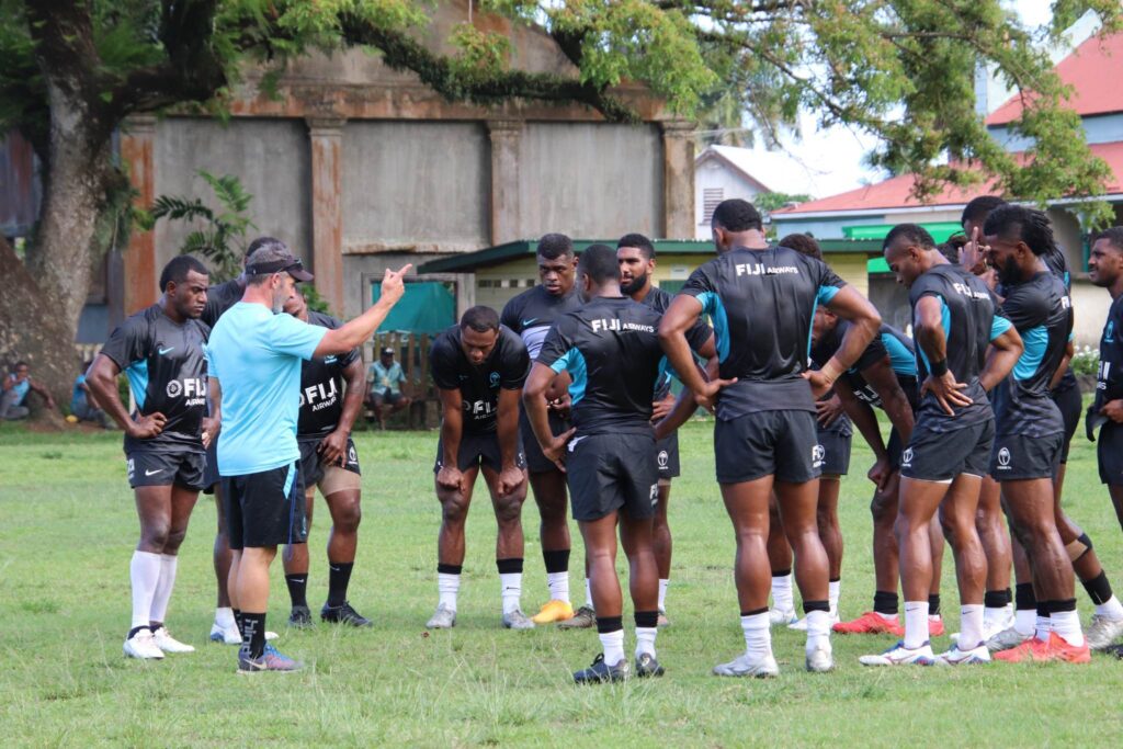 Fijian 7s undergoing a four-day training camp in Levuka