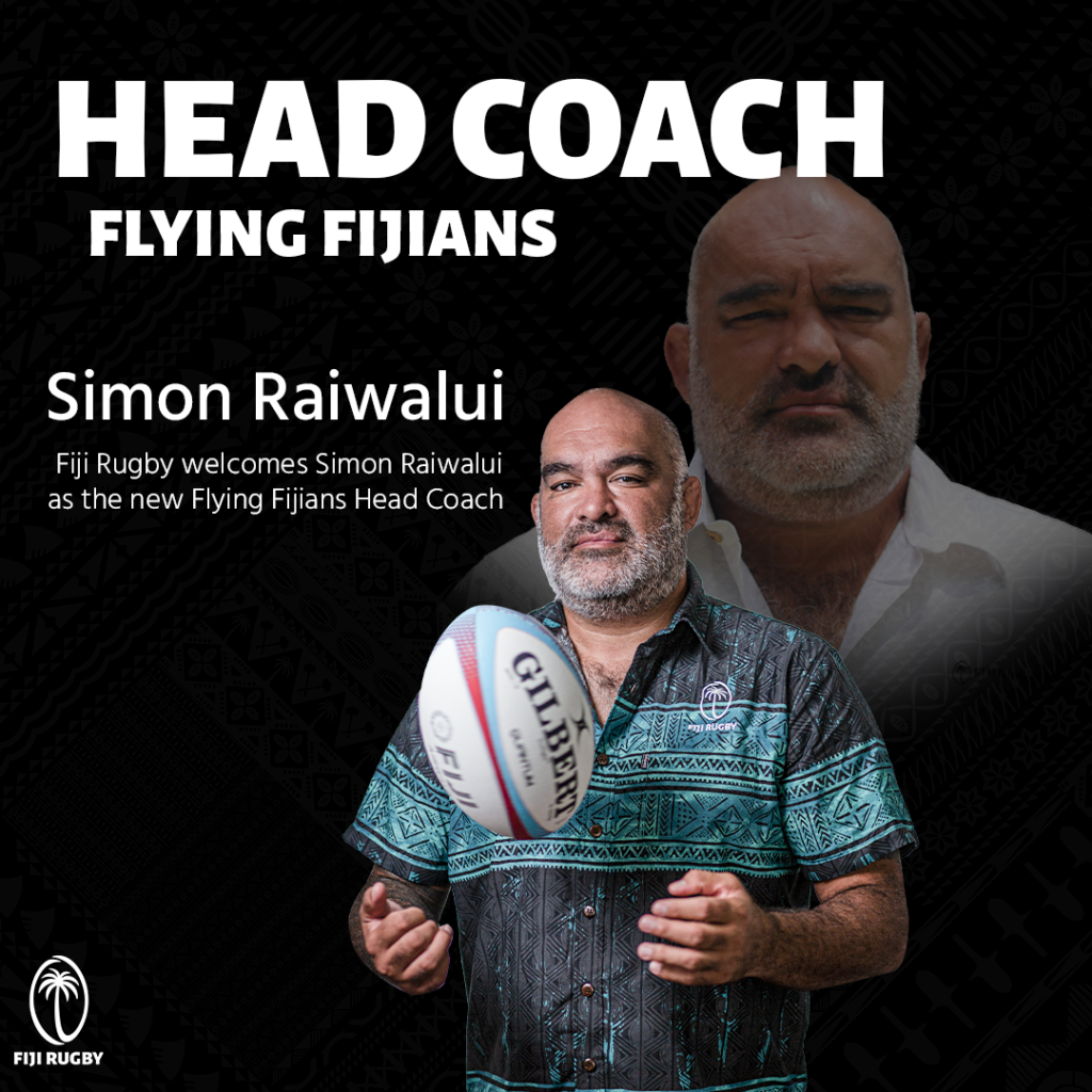 Raiwalui named Flying Fijians Head Coach