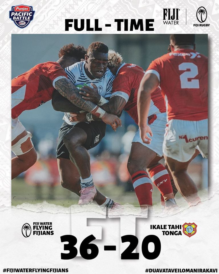 FIJI Water Flying Fijians seal win at home