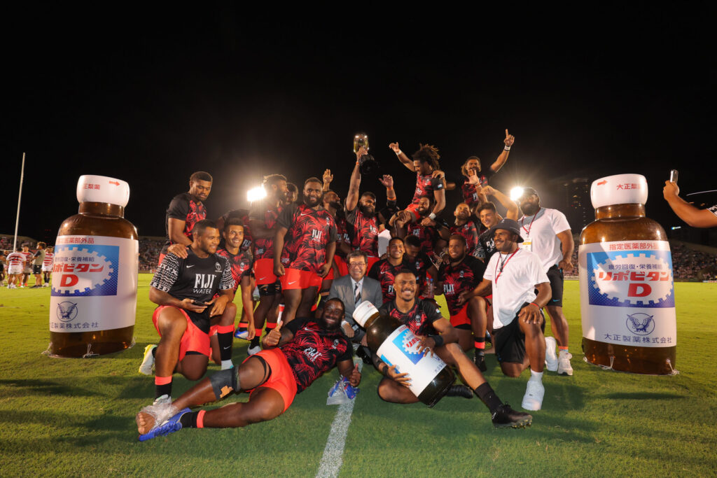 FIJI Water Flying Fijians beat Japan and crowned the July Test Series champs
