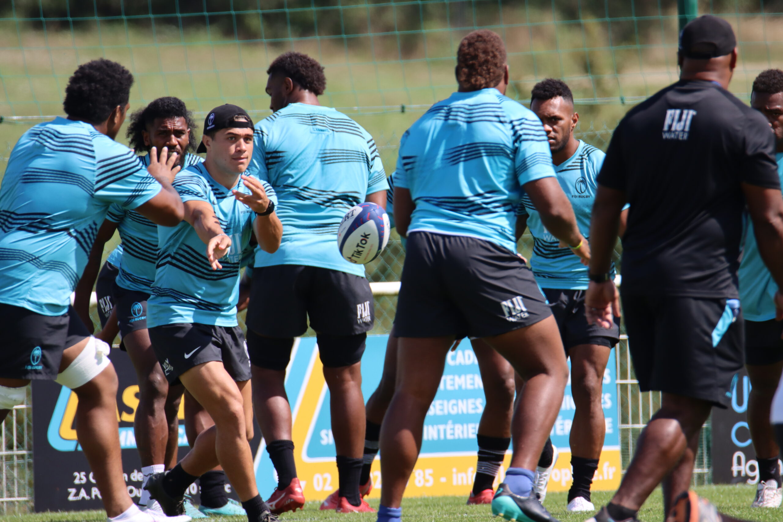 Official Website of Fiji Rugby Union » FIJI Water Flying Fijians settle in Pornic.