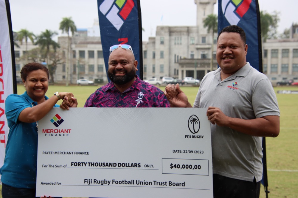 Merchant Finance Boosts Fiji Rugby with $50,000 Donation for Cardio Challenge and Women’s Rugby