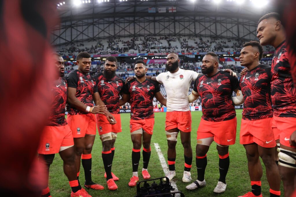 FIJI Water Flying Fijians Return Home