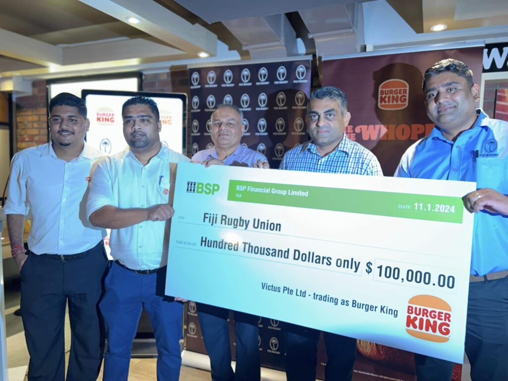 Fiji Rugby And Burger King Join Forces To Ignite Passion On And Off The Field