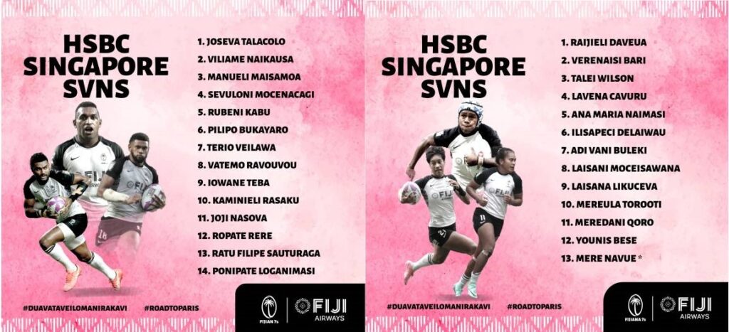 Star-Studded Lineups for Singapore 7s