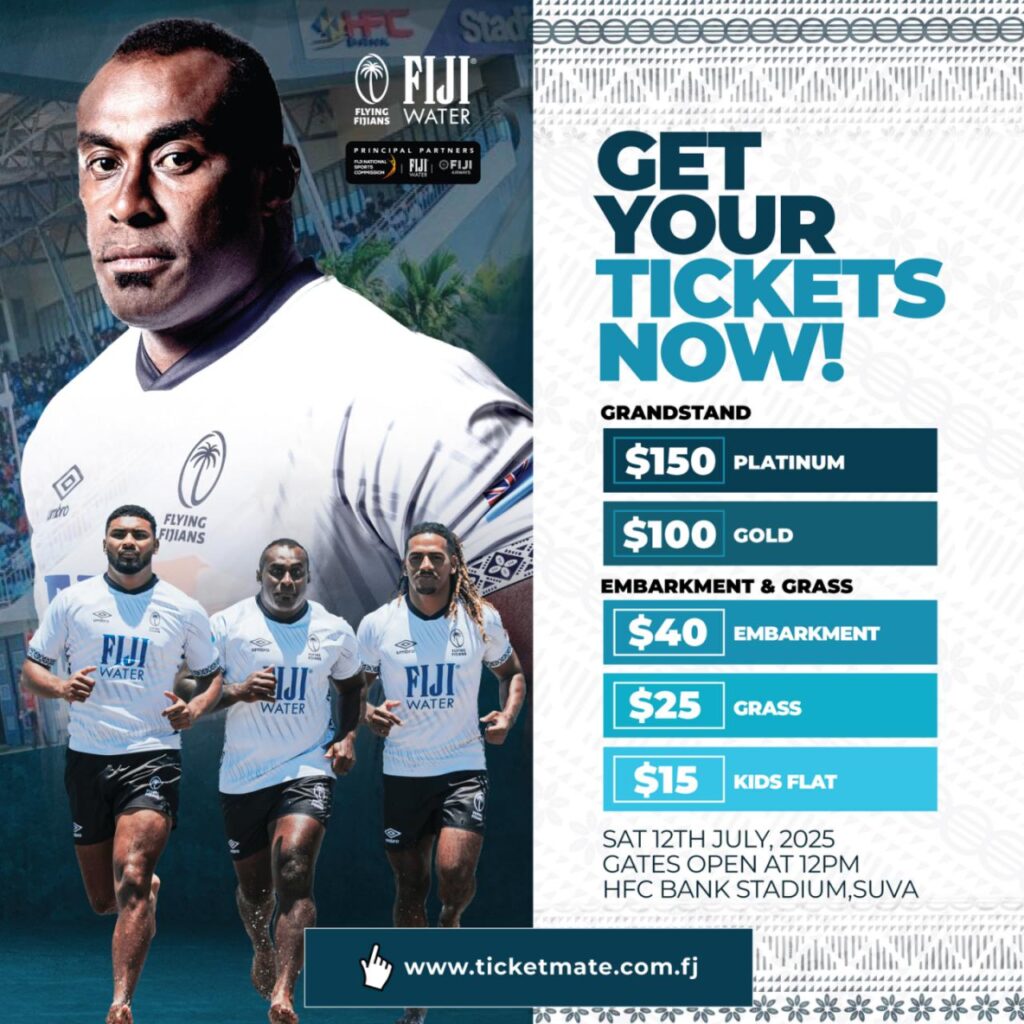 Tickets Now on Sale: FIJI Water Flying Fijians vs. Scotland Test Match