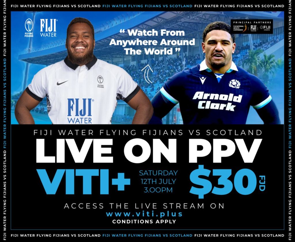 FIJI Water Flying Fijians vs Scotland: Fans to Watch via Affordable Pay-Per-View